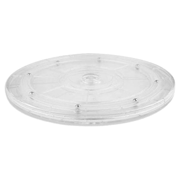 NIAIZEK Clear Acrylic Kitchen Turntable with 360 Degree Rotation and Anti Skid Feature