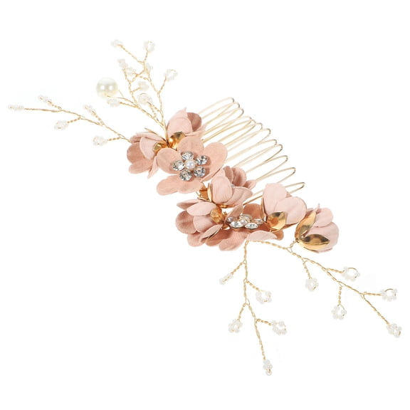 NIAIZEK Stylish Metal Flower Hair Accessory for Wedding and Party Glamour