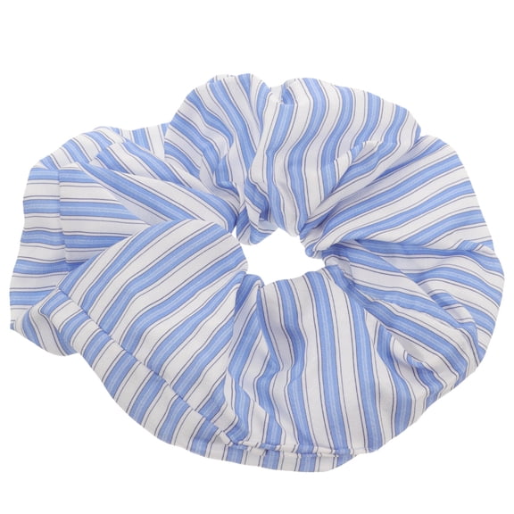 NIAIZEK Cloth Scrunchies for Women Hair Fixing Comfortable Wearing Blue 1Pack