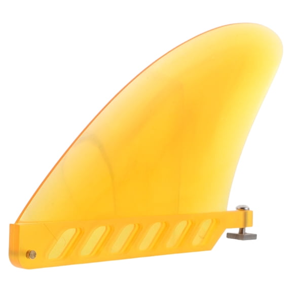 NIAIZEK Orange Single Fin Surfboard Replacement Fin with Screw for Paddleboard Accessories