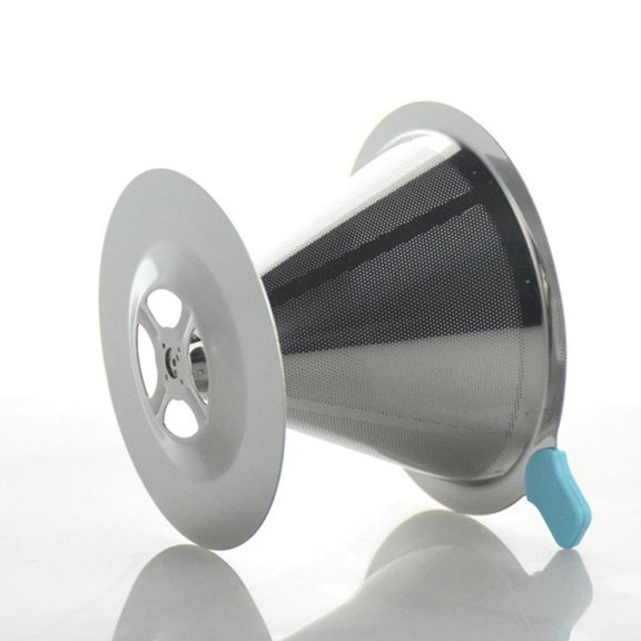 NIAIZEK Reusable Stainless Steel Coffee Dripper Funnel Portable Home Brewing Tool