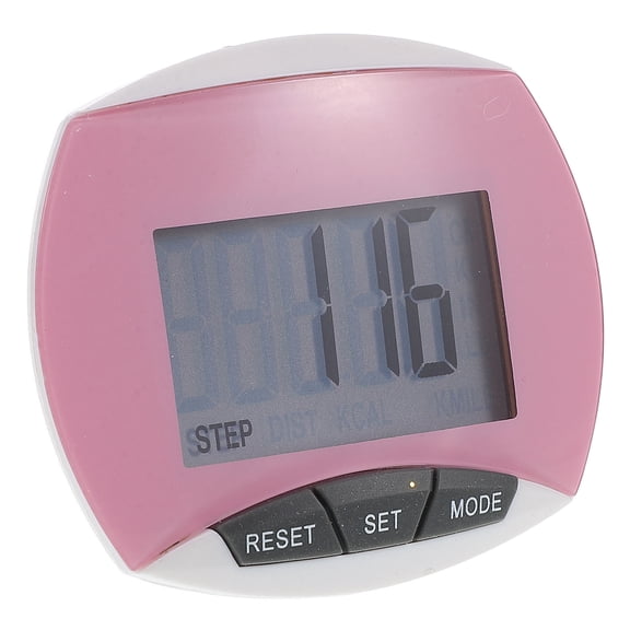 NIAIZEK Walking Calorie Pedometer Compact Sports Pedometer Pink Abs 1Pcs For Runners