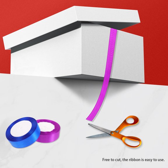 NIAIZEK Polyester Ribbon for Festival Wrapping and Craft Supplies with Wear Resistant Weave