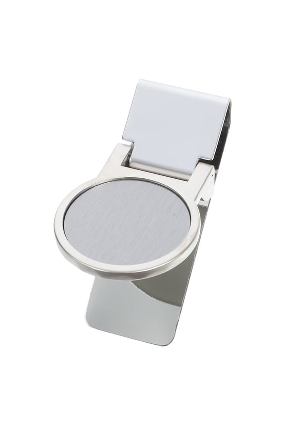 Stainless Steel Money Clip with Smooth Plated Metal Bill Clamp, Practical and Stylish for Everyday Home Use