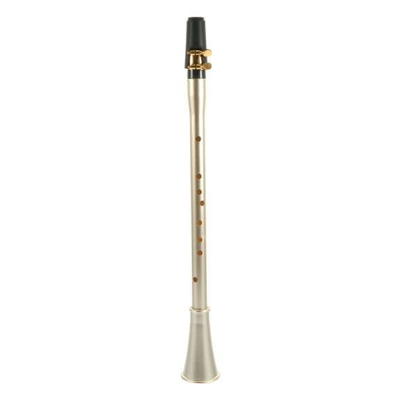 NIAIZEK Golden ABS Clarinet for Beginners with Excellent Sound Quality and Design for Practice and Performance