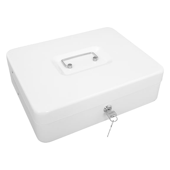 NIAIZEK Lockable Metal with Keys for Secure Retail Use, Portable Money Storage Organizer, Compact and