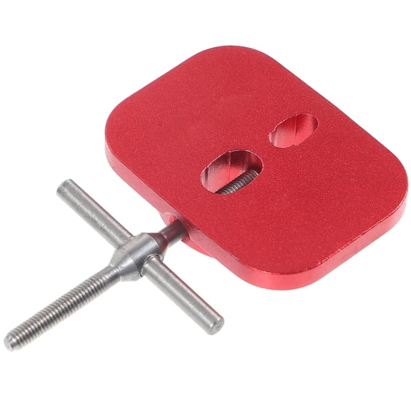 NIAIZEK Fishing Spool Pin Removal Tool Red Aluminum Alloy Reel Bearing Puller for Reel Repair and Maintenance