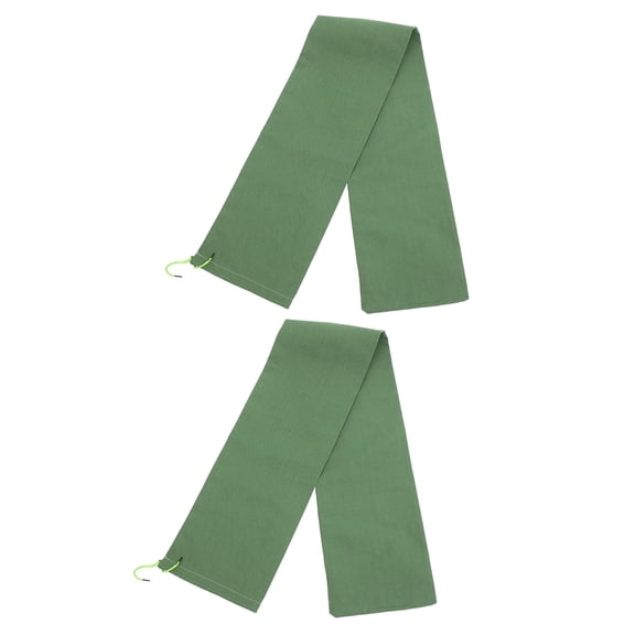 NIAIZEK 2Pcs Absorbent Canvas Flood Barrier Bags for Water Control and Prevention