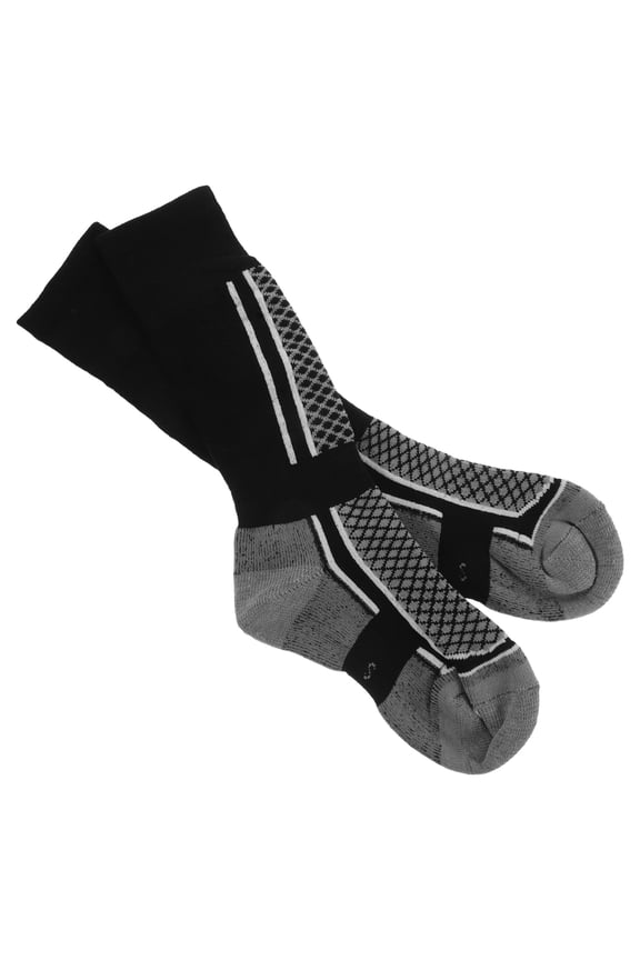 Riding Boot Socks Grey Towel Material 1 Pair Comfortable Friction