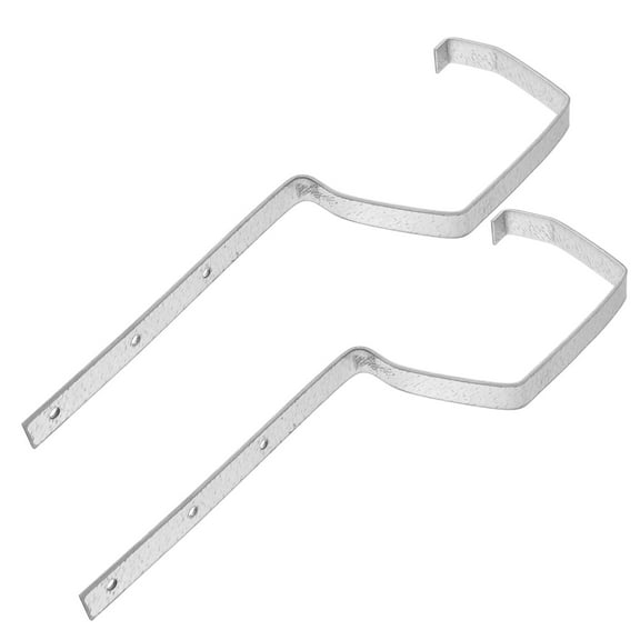 NIAIZEK Metal Gutter Mounting Brackets 2-Pack Support for Gutters Enhancing Building Exterior