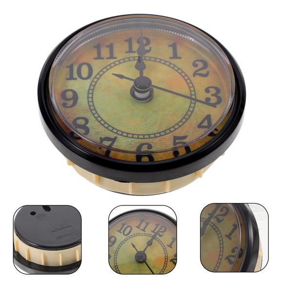 NIAIZEK Vintage Style Round Clock Insert with Accurate Quartz Movement for Home and Office Wall Decor