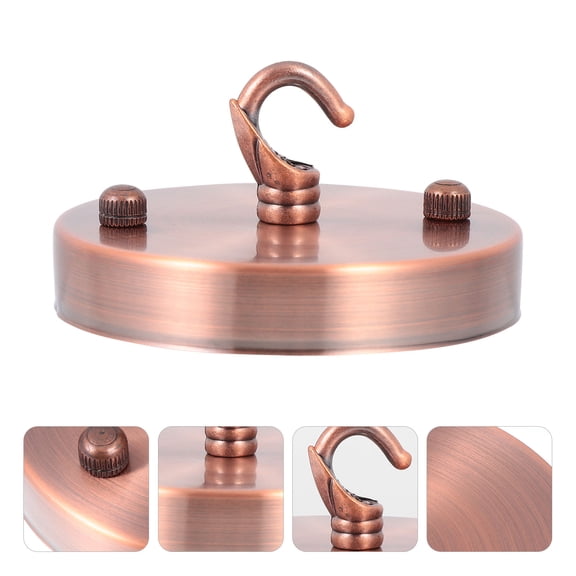 NIAIZEK cate Red Ceiling Plate Vintage Lamp Ornament Practical and Easy Install