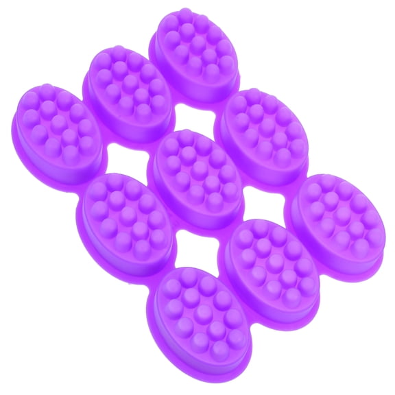 NIAIZEK Silicone Soap Mold with Nonstick for Handmade Soap Bars, Massage Bar Making Mold for Soap Craft