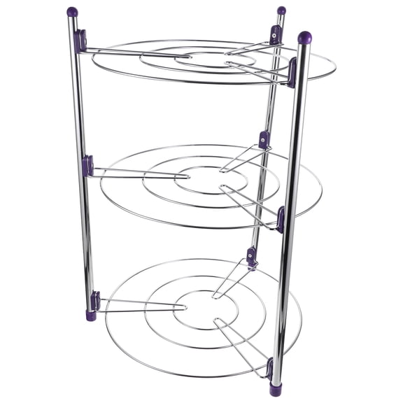 NIAIZEK Stainless Steel Kitchen Pot Rack Multipurpose Pan Organizer for Household Storage and Convenience