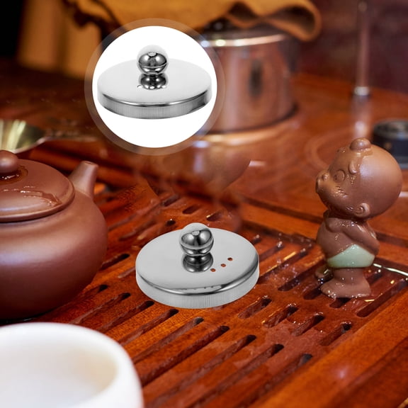 NIAIZEK Tea Diffusers for Loose Tea Teapot Lid Stainless Steel Replacement Part 1Pcs