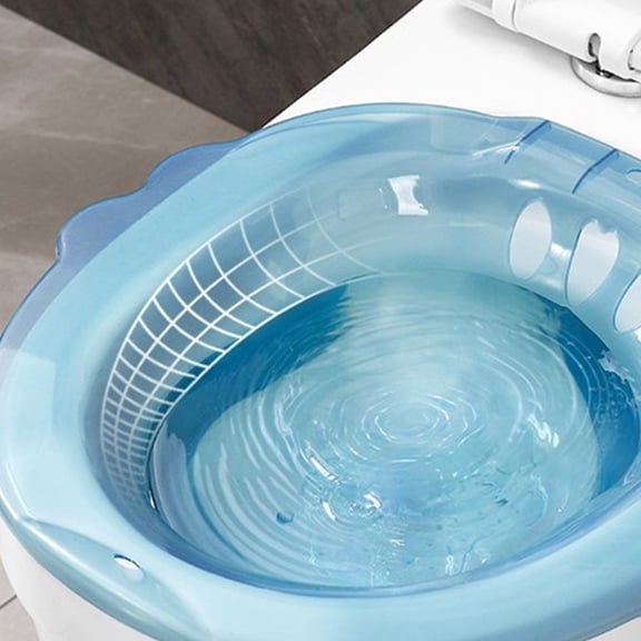 NIAIZEK Sky Sitz Bath Basin for Home Use, Deep Wide Soaking Tub, Plastic, Comfortable Postpartum and Personal Care