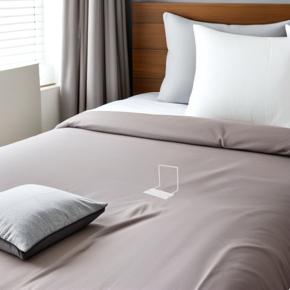 NIAIZEK Mattress Slide Stopper White Bed Frame Stabilizer Bar No Drilling Antislip Design