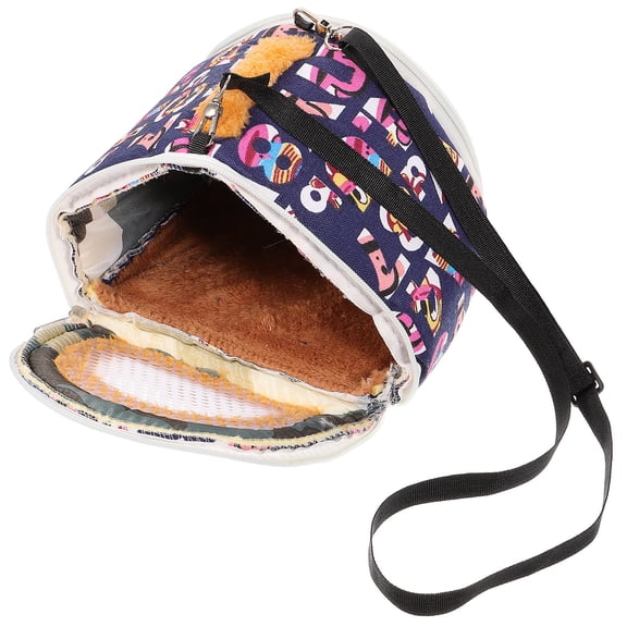 NIAIZEK Breathable Guinea Pig Carrier Bag Canvas Pet Travel Pouch for Small Animal Transport