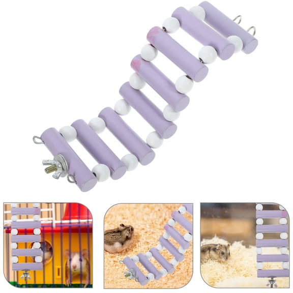 NIAIZEK Chinchilla Ladder Toys Hamster Ladder Accessories 1 Set for Small Animals
