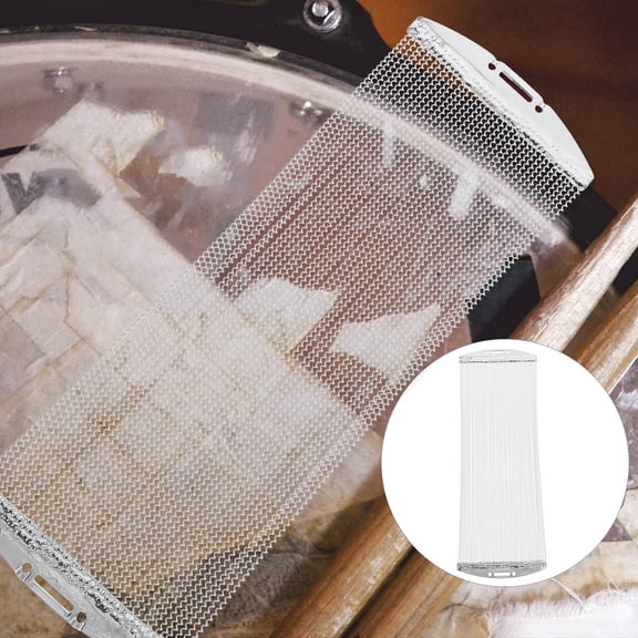 NIAIZEK Stainless Steel Snare Drum Wires 1 Set Replacement Drum Strings for Crisp Sound and Effective Performance