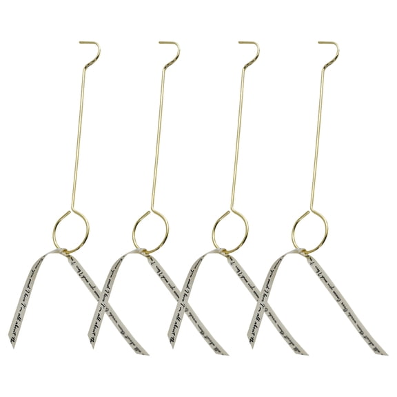 NIAIZEK 4Pcs Stainless Steel Candle Snuffers with Ergonomic Handle for Home Use