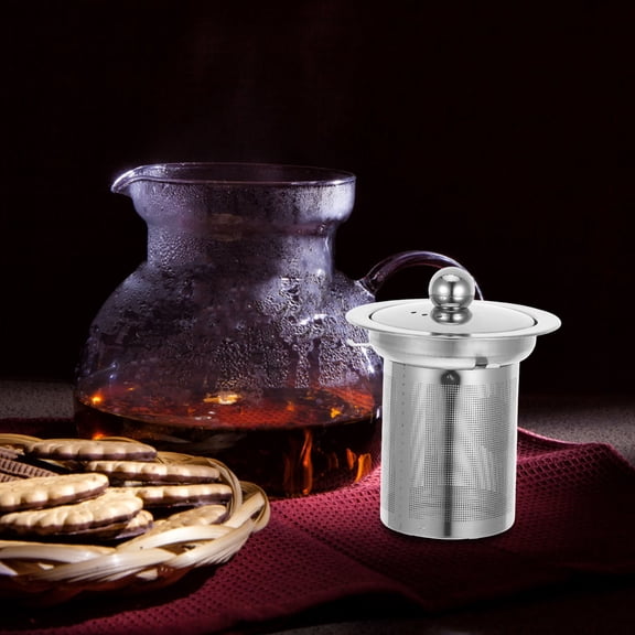 NIAIZEK Stainless Steel Tea Strainer for Home Reusable Fine Mesh Filter for Loose Leaf Tea