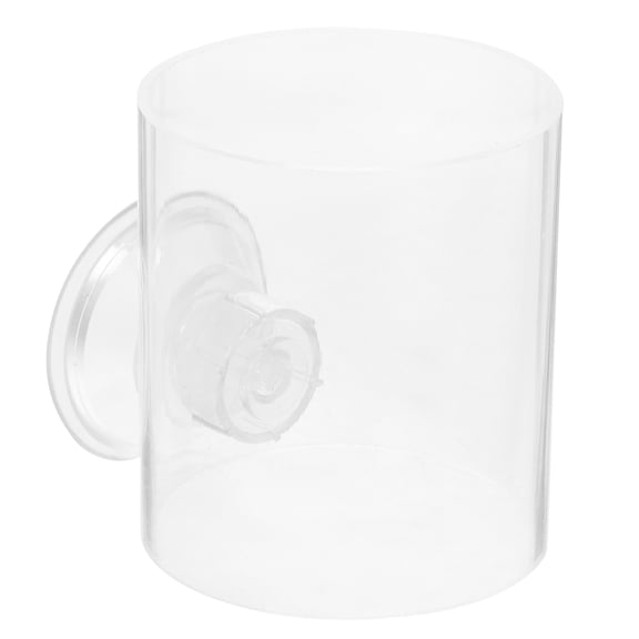 NIAIZEK Fish Tank Feeding Tool Acrylic Fish Feeding Ring for Better Dispersion Control 1Pack