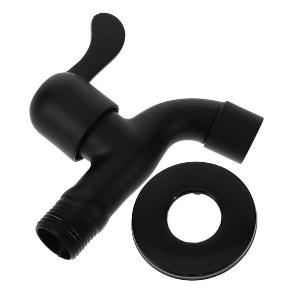 NIAIZEK Black Stainless Steel Tub Spout Faucet for Bathroom and Kitchen, Modern Design, Easy Installation