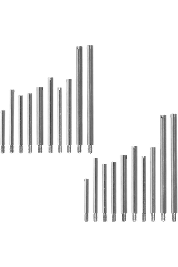 50Pack Replacement Watch Band Pins Metal for Watch Care Tools