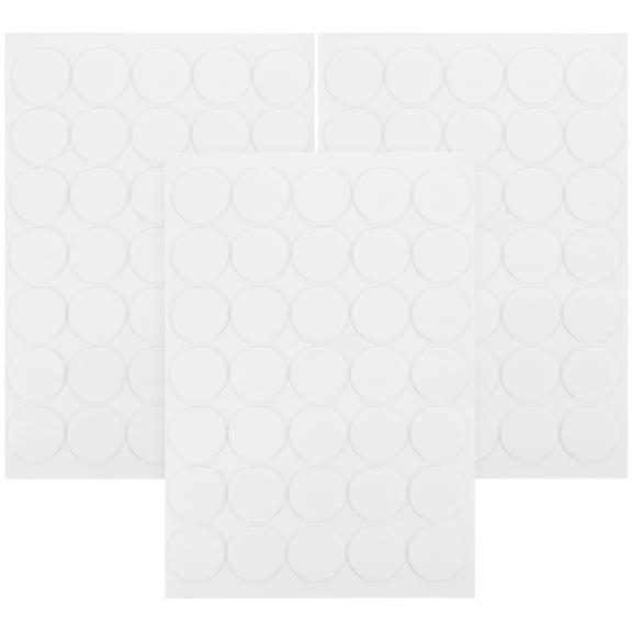 NIAIZEK Removable Double Sided Adhesive ps White Sticky Fixers for Home Office Wall Sticker Fixing