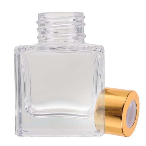 NIAIZEK White Glass Aromatherapy Bottle for Home Use with Essential Oils