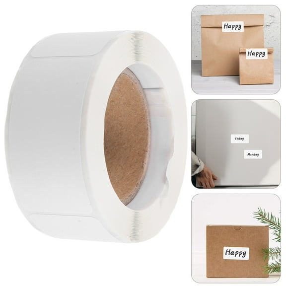 NIAIZEK White Self-Adhesive Labels for Writing, Sorting, and Classification in Daily Life, Office, and Home Organization