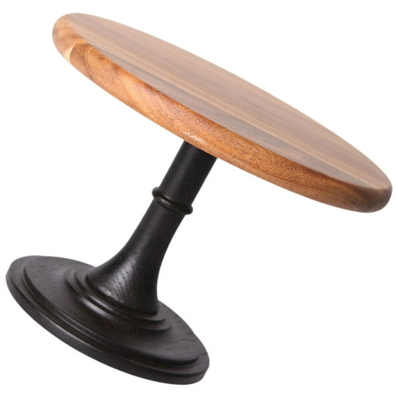 NIAIZEK Cake Stands Assorted Color Wooden Dessert Display for Dessert Shop 1Pack
