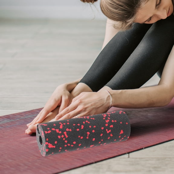 NIAIZEK Yoga Column Massager Household Muscle Foams Roller Yoga Muscle Massaging Column for Home Yoga Practice Post-workout Muscle Relaxation((5.91X2.13X2.13in)