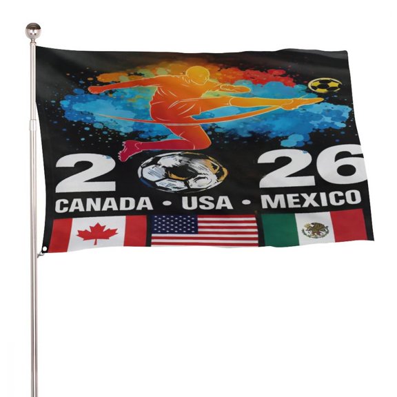 NIANHE Burning for Football,Football Enthusiast Decorative Flag, Garden Decoration Banner, Clear Print, Durable for Home Yard Porch, Outdoor Homeowners Collectors