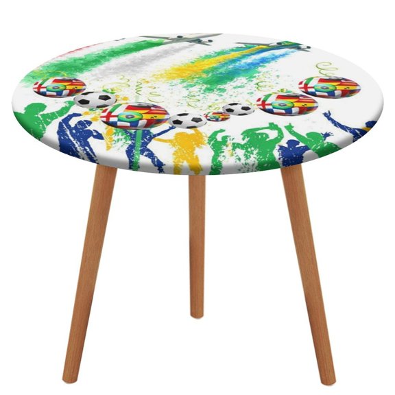 NIANHE Football Feast - Fans United,Football Enthusiast Waterproof Oil-Proof Table Cloth, Wipeable Spill-Proof Table Cover for Dining Table, Heavy Duty Durable Tablecloth for Kitchen, Party, Picnic