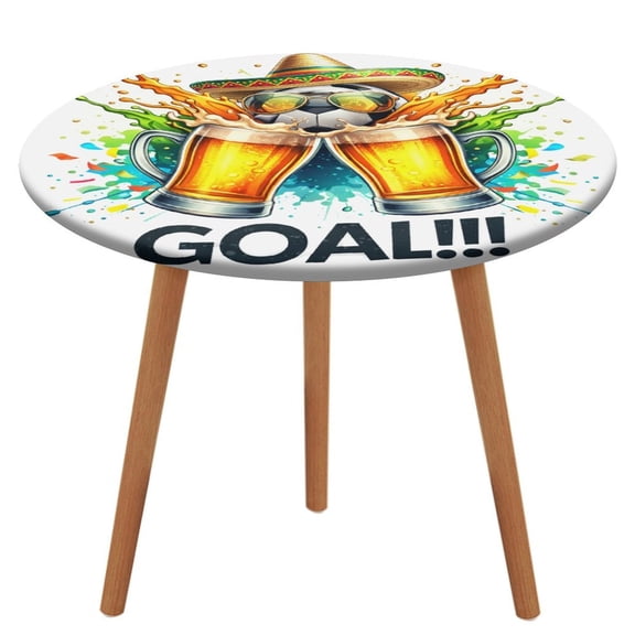 NIANHE Goal Under The Sombrero,Football Enthusiast Waterproof Oil-Proof Table Cloth, Wipeable Spill-Proof Table Cover for Dining Table, Heavy Duty Durable Tablecloth for Kitchen, Party, Picnic, Hom