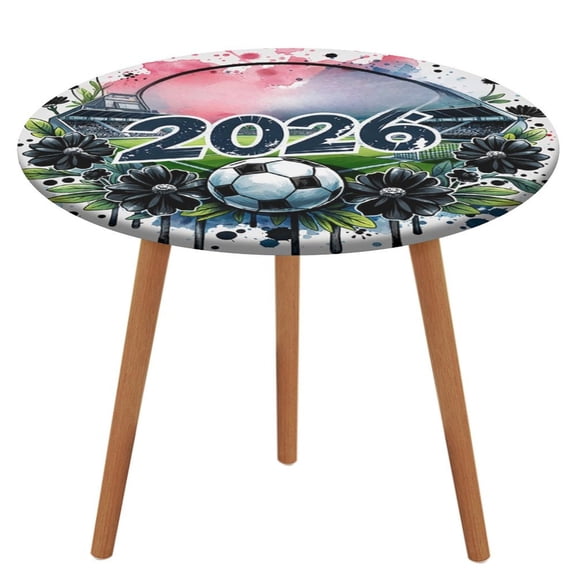 NIANHE  Ink Floral Stadium，Football Enthusiast  Waterproof Oil-Proof Table Cloth, Wipeable Spill-Proof Table Cover for Dining Table, Heavy Duty Durable Tablecloth for Kitchen, Party, Picnic, Home Dec