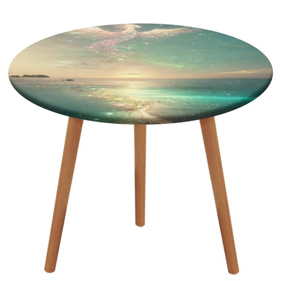 NIANHE Phoenix Over The Coast Table Cloth, Waterproof Oil-Proof, Wipeable Spill-Proof Table Cover for Dining Table, Heavy Duty Durable Tablecloth for Kitchen, Party, Picnic, Home Decor,