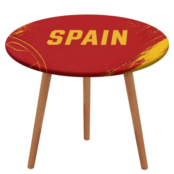 NIANHE  Spain，Football Enthusiast  Waterproof Oil-Proof Table Cloth, Wipeable Spill-Proof Table Cover for Dining Table, Heavy Duty Durable Tablecloth for Kitchen, Party, Picnic, Home Decor