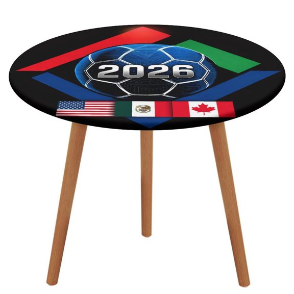 NIANHE Three Flags Over Green Pitch,Football Enthusiast Waterproof Oil-Proof Table Cloth, Wipeable Spill-Proof Table Cover for Dining Table, Heavy Duty Durable Tablecloth for Kitchen, Party, Picnic