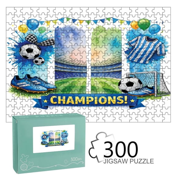 NIANHE Watercolor Stadium Gear Atlas,Football Enthusiast Wooden Jigsaw Puzzle, HD Printed Art Puzzle, Interactive Family Game, Wall Decor for Bedroom Living Room, Educational, Fun Gift for Adults a