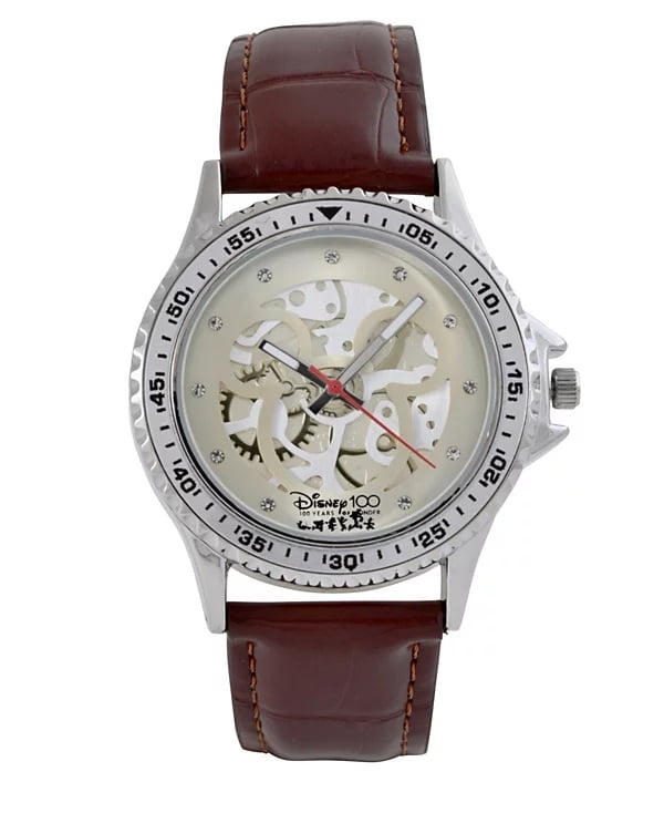 NIB 100 Years Disney Mickey Mouse Collectable Watch Silver  display picture 1