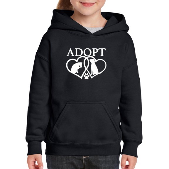 NIB - Big Boys Hoodies and Sweatshirts - Adopt Animal Rescue