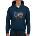 thumbnail image 1 of NIB - Big Boys Hoodies and Sweatshirts - American Flag USA in Gold, 1 of 5
