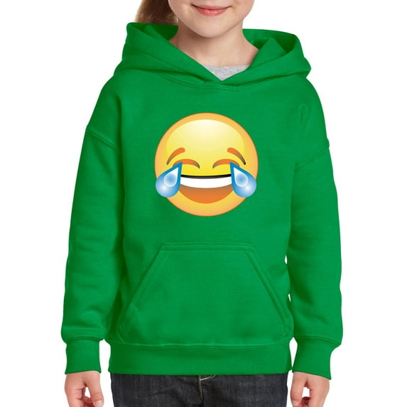 NIB - Big Boys Hoodies and Sweatshirts - Emoji Laughing Tears