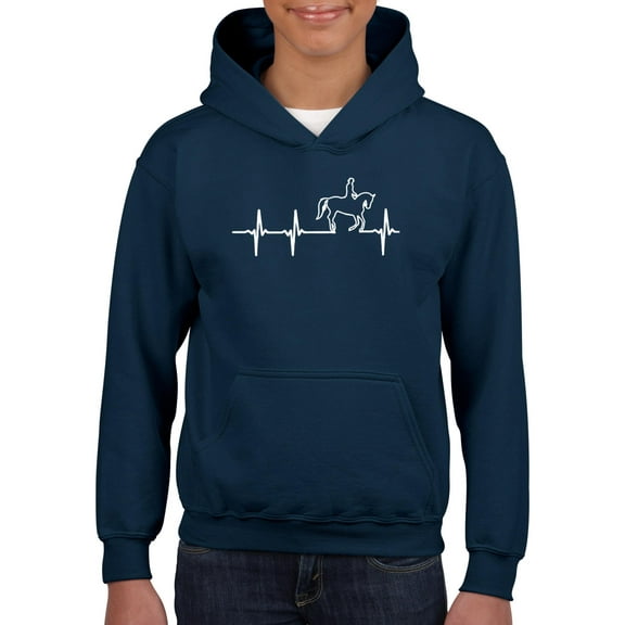 NIB - Big Boys Hoodies and Sweatshirts - Heartbeat Horses