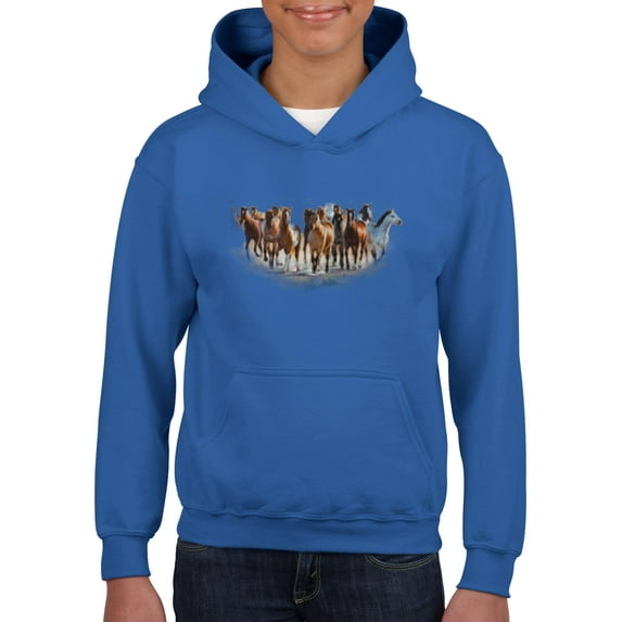 NIB - Big Boys Hoodies and Sweatshirts - Horses Herd