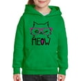 thumbnail image 1 of NIB - Big Boys Hoodies and Sweatshirts - Meow Cute Cat Kitty, 1 of 5