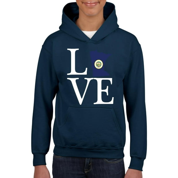 NIB - Big Boys Hoodies and Sweatshirts - Minnesota Flag